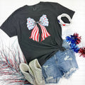 Bow-tiful Stars & Stripes Comfort Colors T-Shirt 'NLB' Hoodie, Sweatshirt | CiraTrend.com