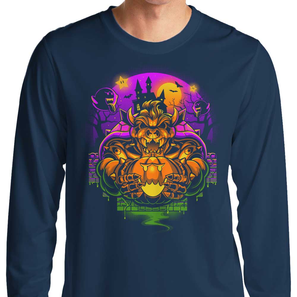 Bowserween - Long Sleeve T-Shirt Hoodie, Sweatshirt | CiraTrend.com (Image 3)