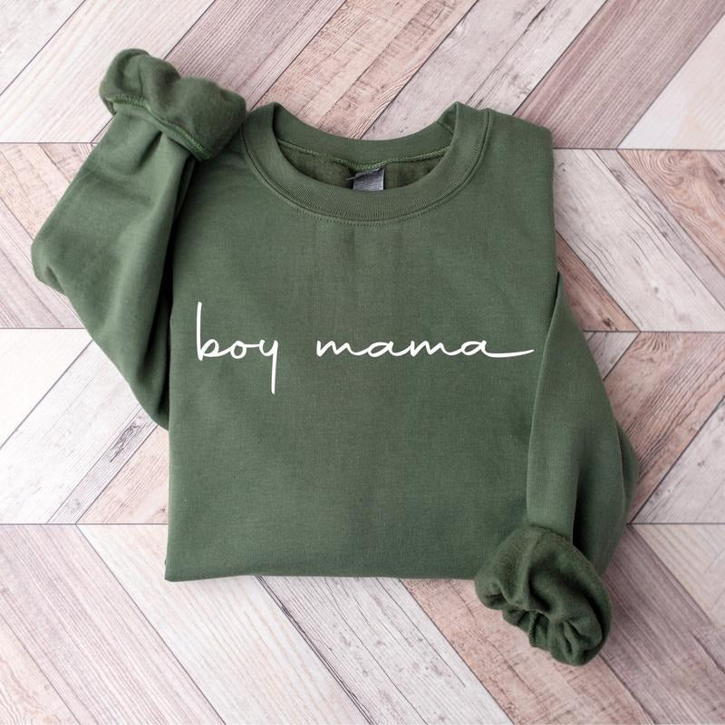 Boy Mama Sweatshirt, Mother Of Boys Sweatshirt, Mom Life, Mother's Day Sweatshirt Gift for Mom, Cute Mom Shirt, Trendy Mom Sweatshirt