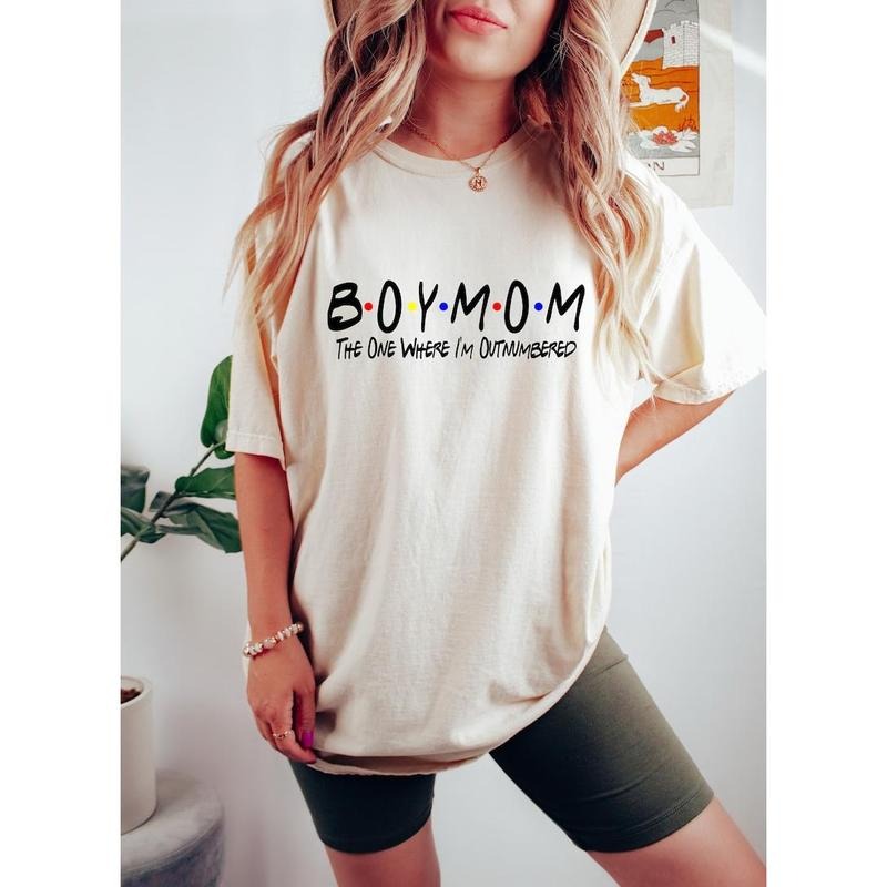 Boy Mama Sweatshirt,Boy Mom The One Where I'm Outnumbered Shirt,Mom Life Sweatshirt,Mother's Day Sweatshirt,Gift for...