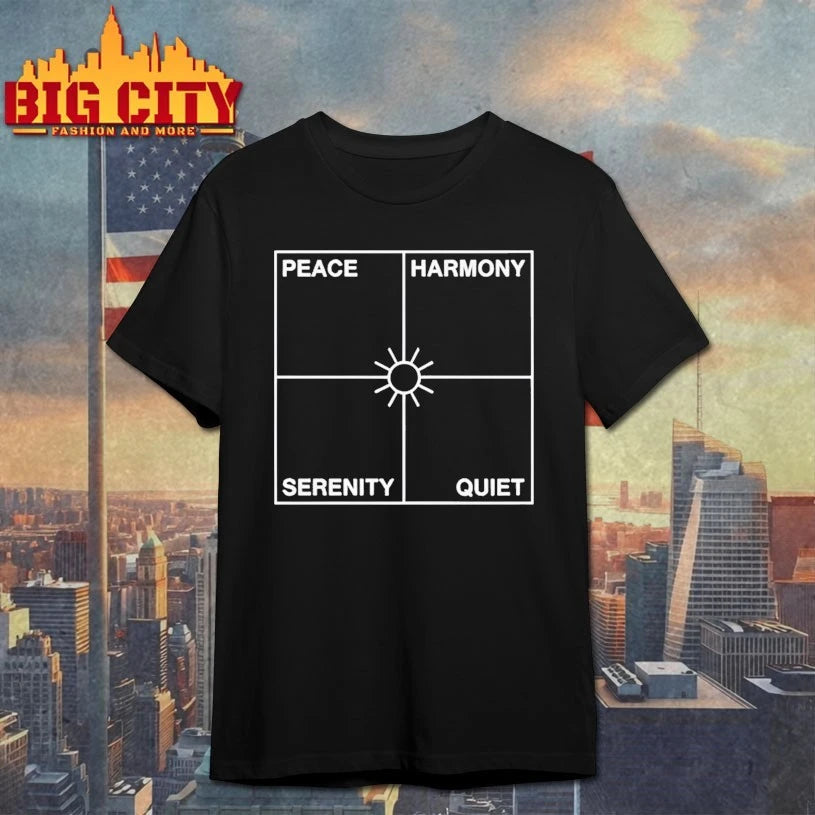Boye Mafe Peace Harmony Serenity Quiet Shirt