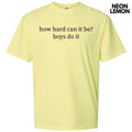 Boys Do It Comfort Colors T-Shirt 'NLB' Hoodie, Sweatshirt | CiraTrend.com