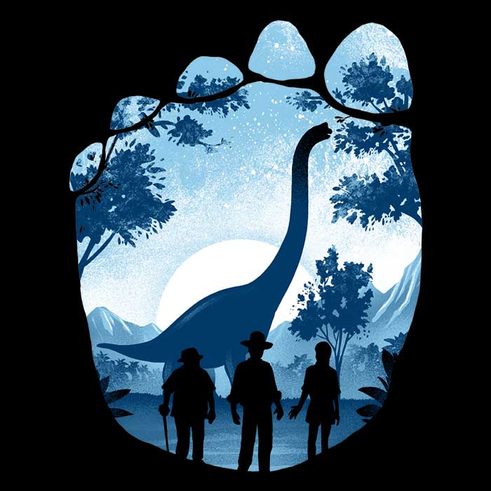 Brachiosaurus Footprint - Youth Apparel T-Shirts, Hoodie, Sweatshirt | CiraTrend.com (Image 2)