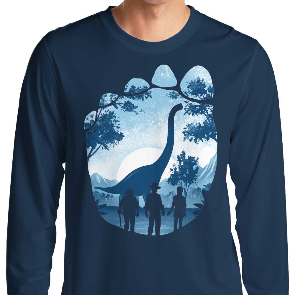 Brachiosaurus Footprint Long Sleeve T-Shirts, Hoodie, Sweatshirt