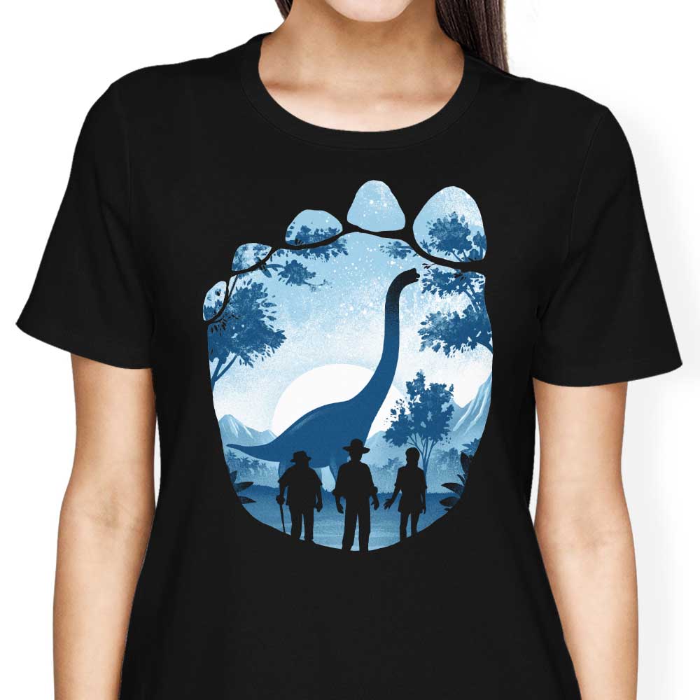 Brachiosaurus Footprint T-Shirts, Hoodie, Sweatshirt