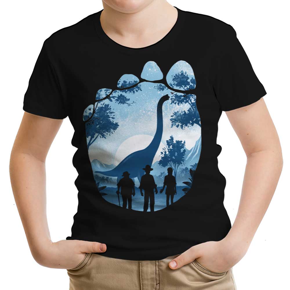 Brachiosaurus Footprint - Youth Apparel T-Shirts, Hoodie, Sweatshirt | CiraTrend.com (Image 1)