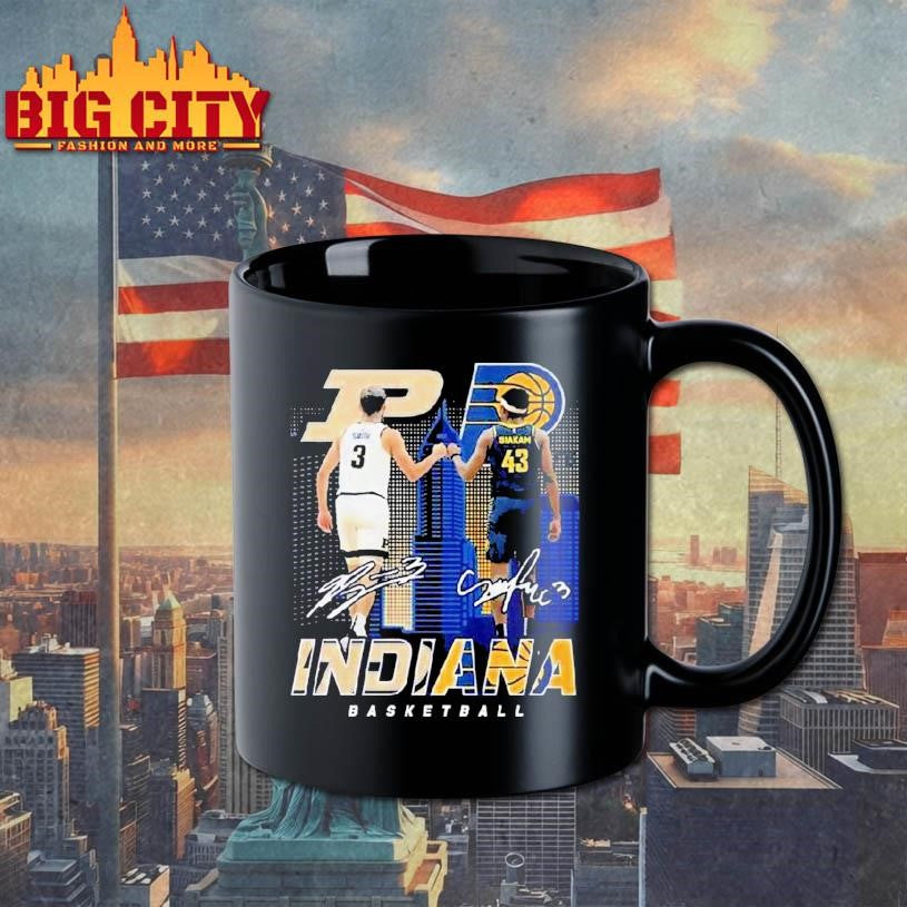 Braden Smith Purdue Boilermakers X Pascal Siakam Indiana Pacers Indiana Basketball Signatures Shirt