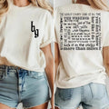 BrantIey GiIbert 2 Sides Tee, Country Rock Concert Outfit, Fan Merch, Cowboy T Shirt, Unisex Short Sleeve Tee Top...