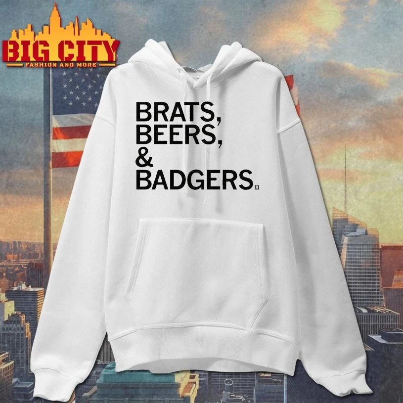 Brats Beers and Badgers shirt