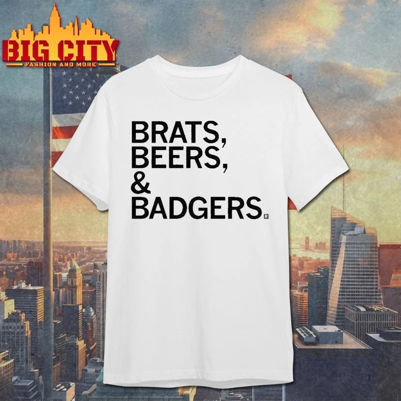 Brats Beers and Badgers shirt
