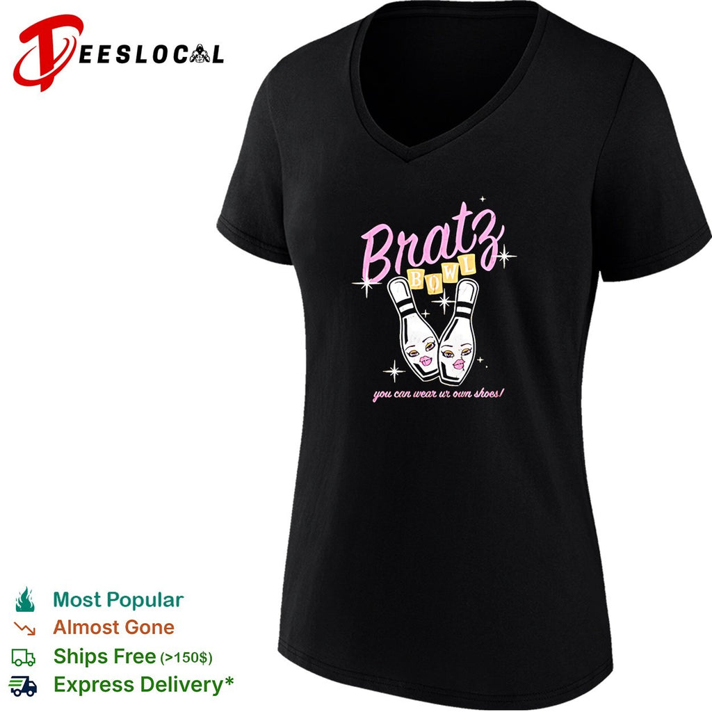 Bratz bowl bowling pins shirt