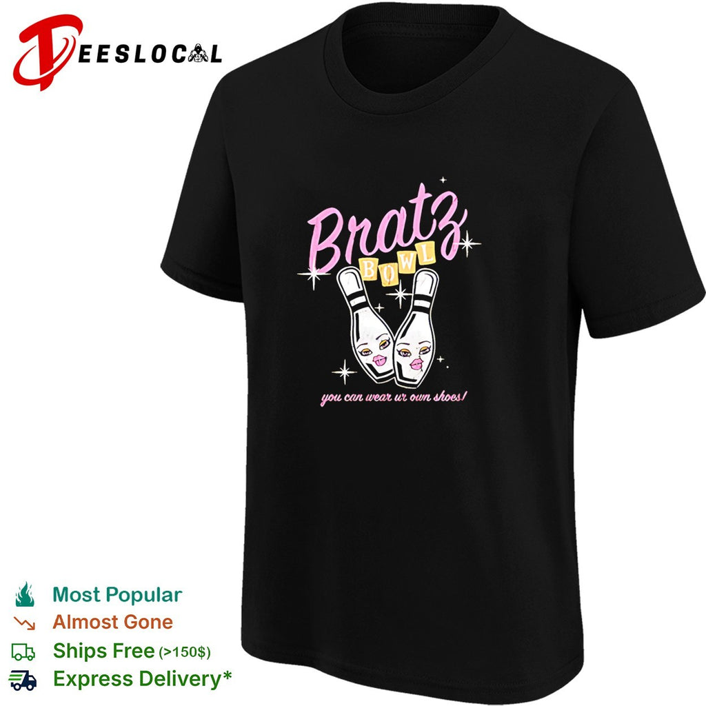 Bratz bowl bowling pins shirt