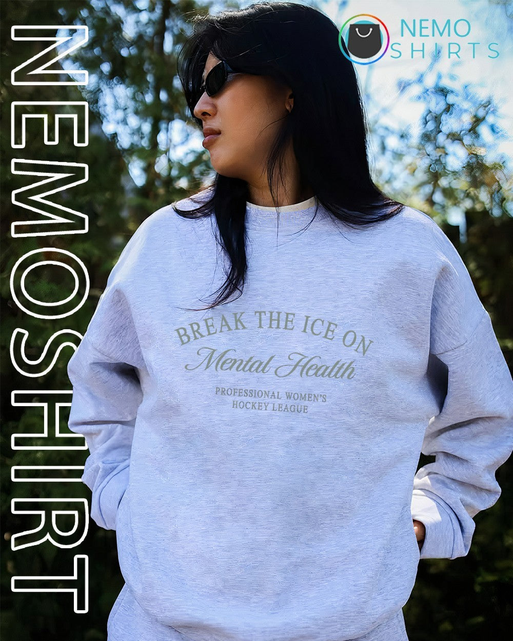 Break the ice on Mental Health Awareness professional women’s hockey league shirt