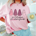 Breast Cancer Awareness T-shirt, In October We Wear Pink Halloween Ghost Shirt, We Wear Pink Tee Casual Fabric Hoodie,...