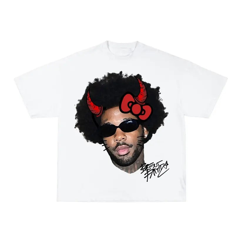Brent Kitty Halloween Cute Rap Graphic Tee Shirt Hoodie, Sweatshirt | CiraTrend.com