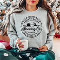 Brewing Co North Pole Sweatshirt, Vintage Christmas Sweatshirt, Winter Holiday Sweatshirt, Winter Sweatshirt, Xmas...