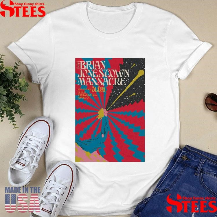 Brian Jonestown Massacre March 4 2026 In Ventura Ca Shirt