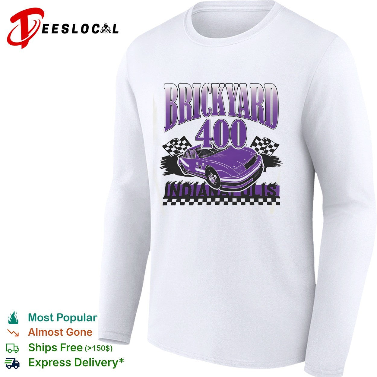 Brickyard 400 Indianapolis race car shirt