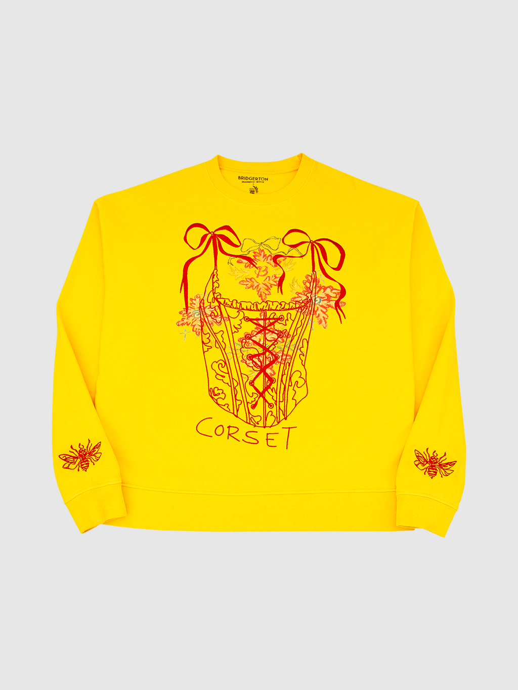 Bridgerton x Girl Knew York Yellow Sweatshirt T-Shirts, Hoodie | CiraTrend.com (Image 1)