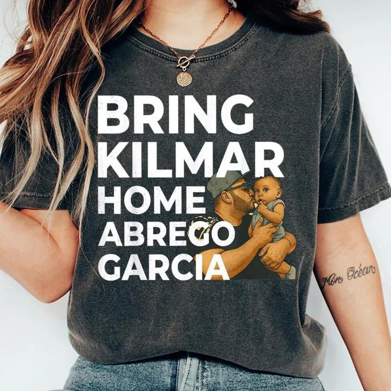 Bring Kilmar Home Kilmar Abrego Garcia Free Abrego Shirt, Kilmar Armando Abrego Garcia, Protester T-Shirt, Activist Tee...