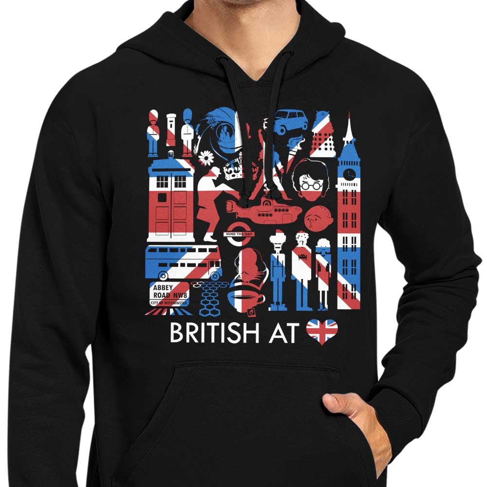 British at Heart - Hoodie T-Shirts, Sweatshirt | CiraTrend.com (Image 5)
