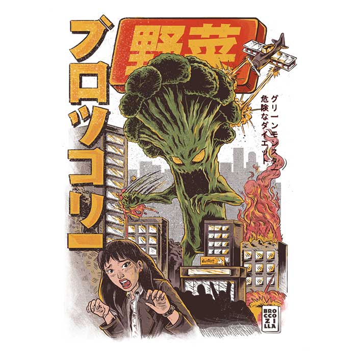 Broccozilla - Men's Apparel T-Shirts, Hoodie, Sweatshirt | CiraTrend.com (Image 2)