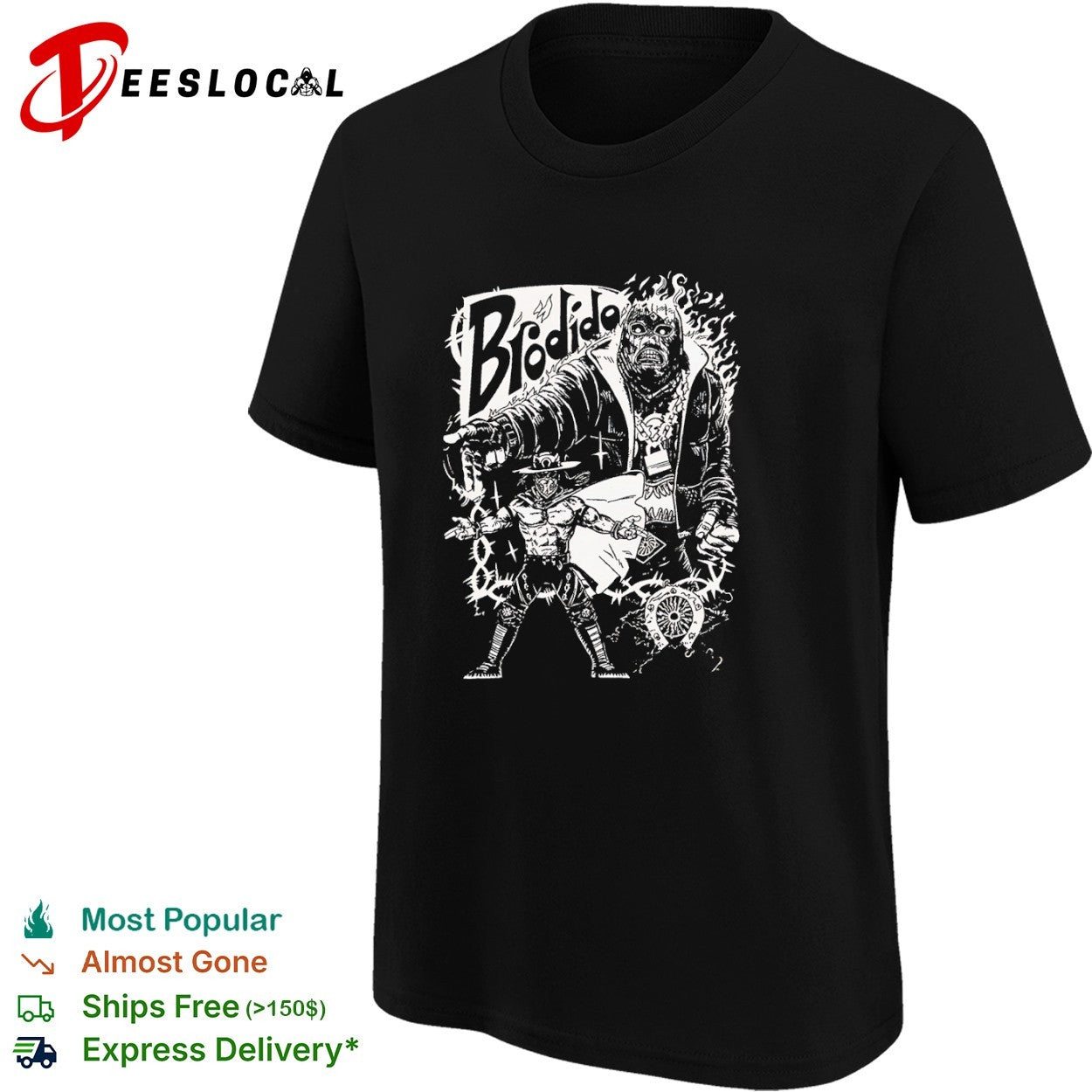 Brodie Lee AEW Brodido wrestling mask shirt