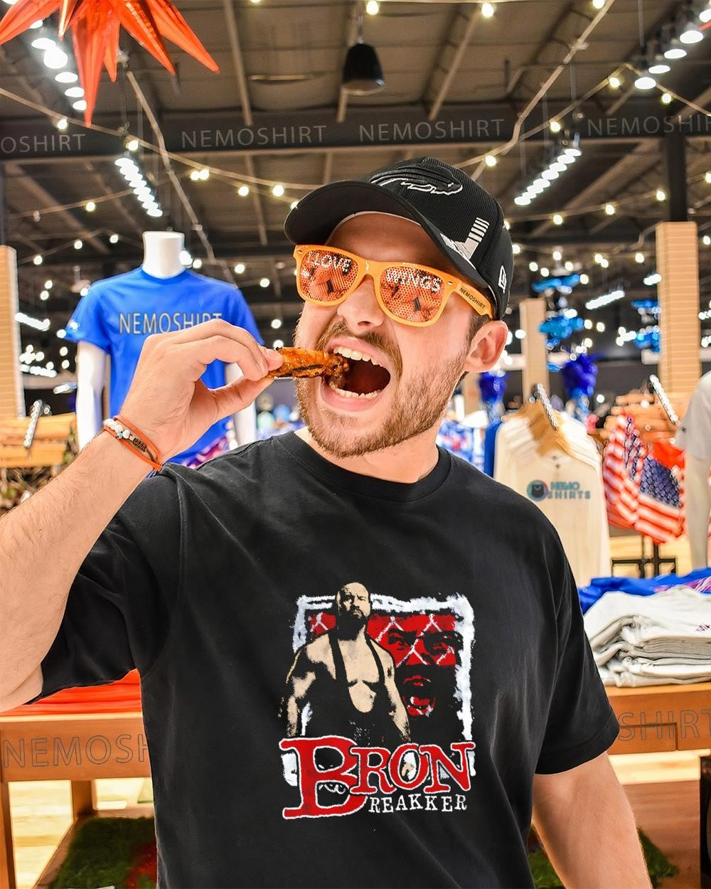 Bron Breakker Champion WWE superstar shirt