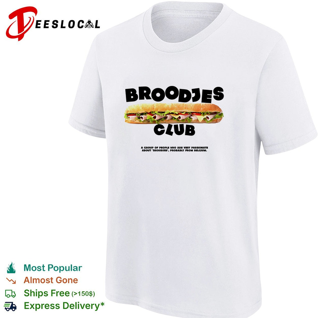 Broodjes Club Belgium sandwich shirt