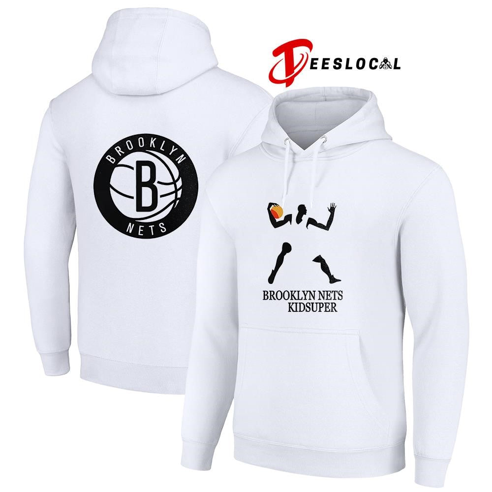Brooklyn Nets Kid Supper silhouette pose shirt