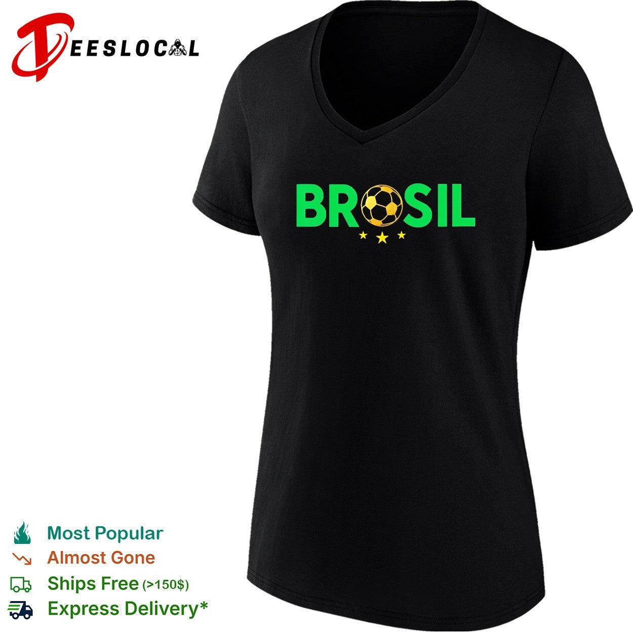 Brosil Brazil soccer ball shirt