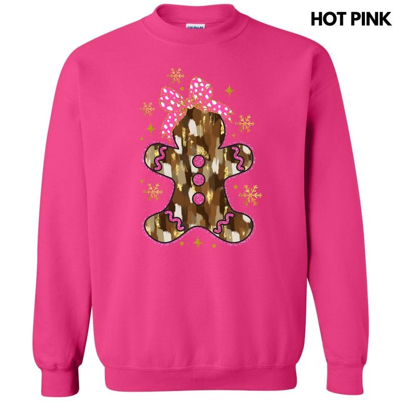 Brown Brushstroke Gingerbread Sweatshirt 'NLB' T-Shirts, Hoodie | CiraTrend.com