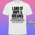 Bruce Springsteen 2026 Land Of Hope And Dreams American Tour No Kings Shirt