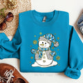 Brushed Snowman DTF Transfer ONLY T-Shirts, Hoodie, Sweatshirt | CiraTrend.com