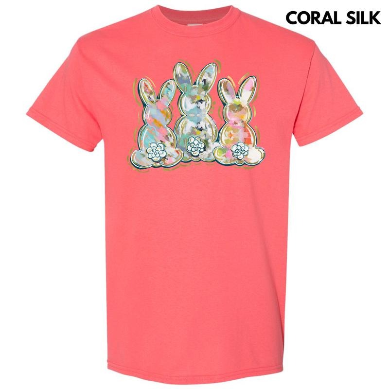 Brushstroke Peter Cottontail Gildan Short Sleeve T-Shirt Hoodie, Sweatshirt | CiraTrend.com