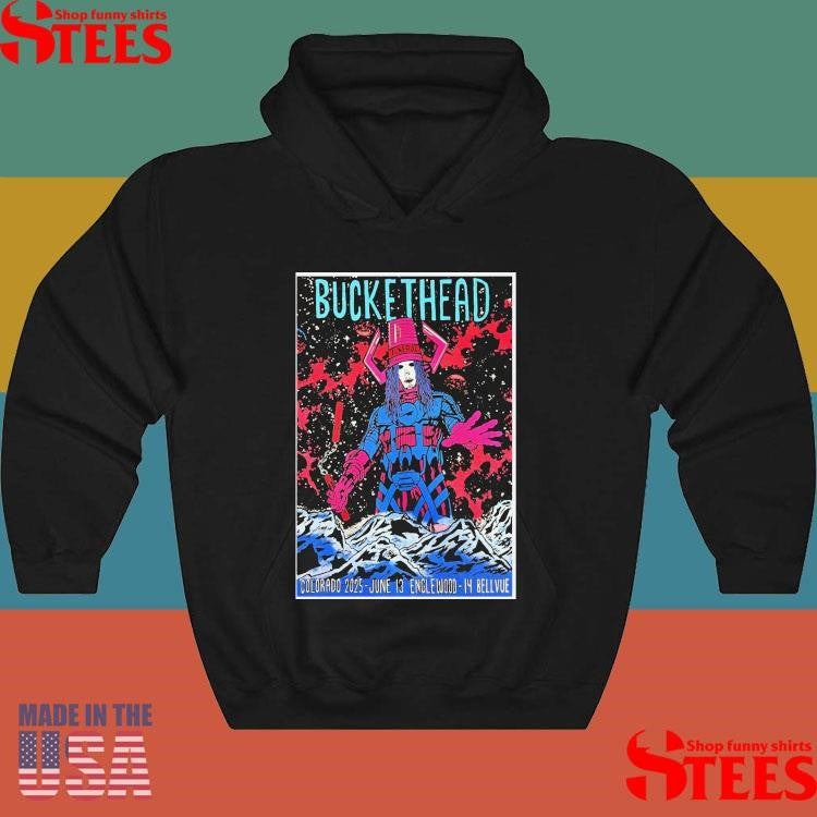 Buckethead Jun 13 2025 Gothic Theatre In Englewood Co T-shirt