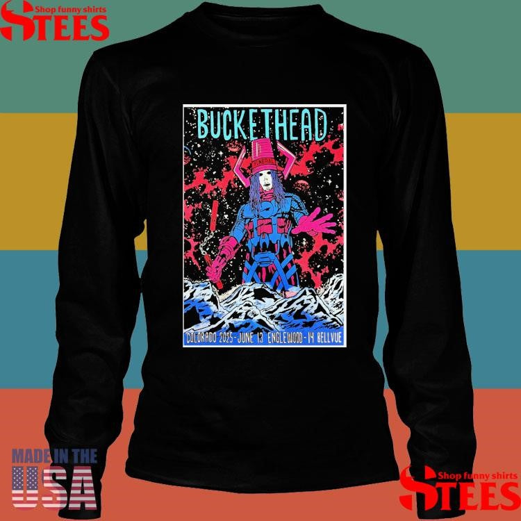 Buckethead Jun 13 2025 Gothic Theatre In Englewood Co T-shirt