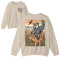 Buckin' Cotton 2-sided sweatshirt, Duck shirt, Duck hunting farm sweatshirt Classic Menswear Hoodie Sweaters | CiraTrend.com