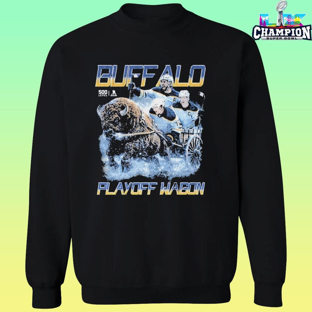 Buffalo Hockey 2026 Playoff Wagon Shirt