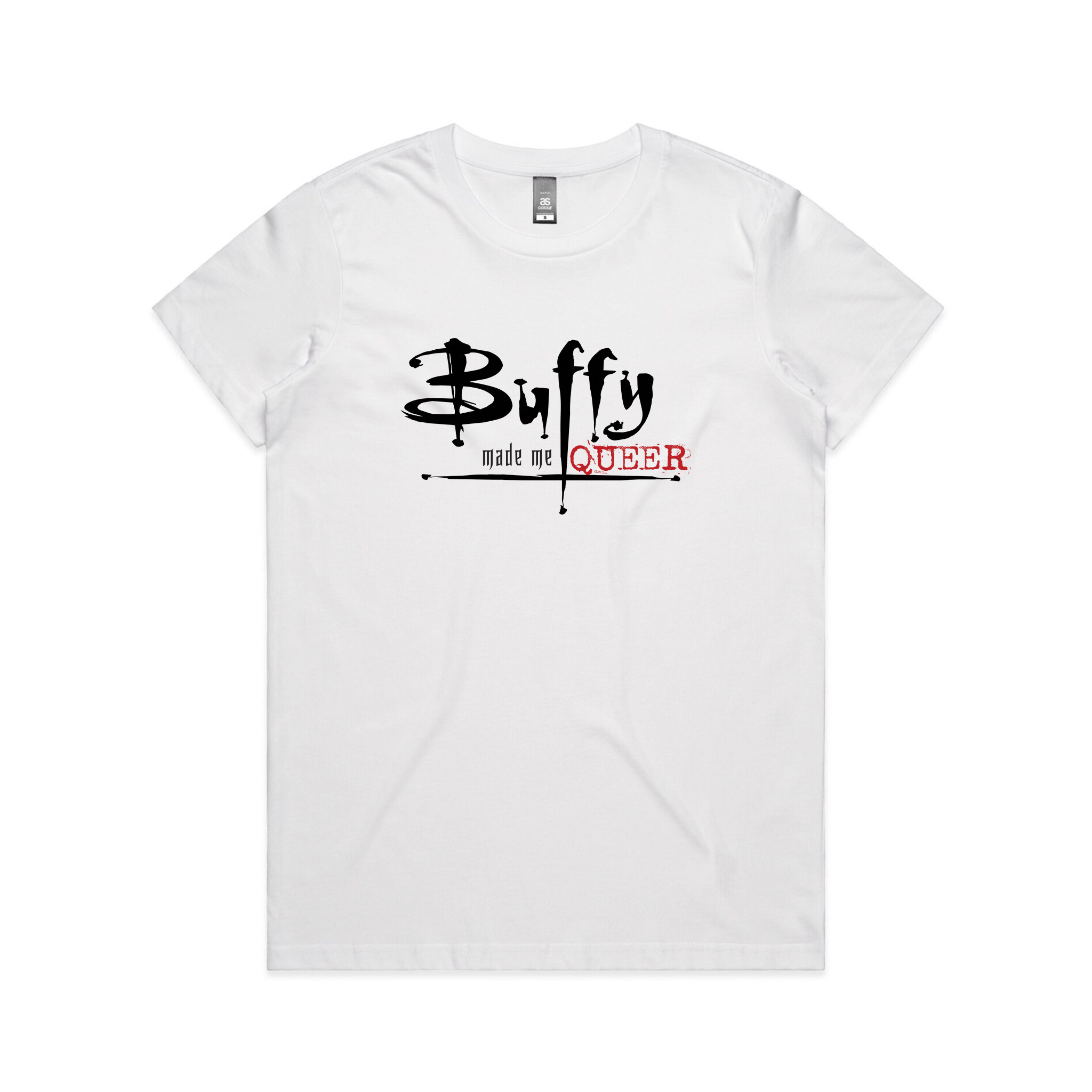 Buffy Made Me Queer Tee Hoodie, Sweatshirt | CiraTrend.com (Image 4)
