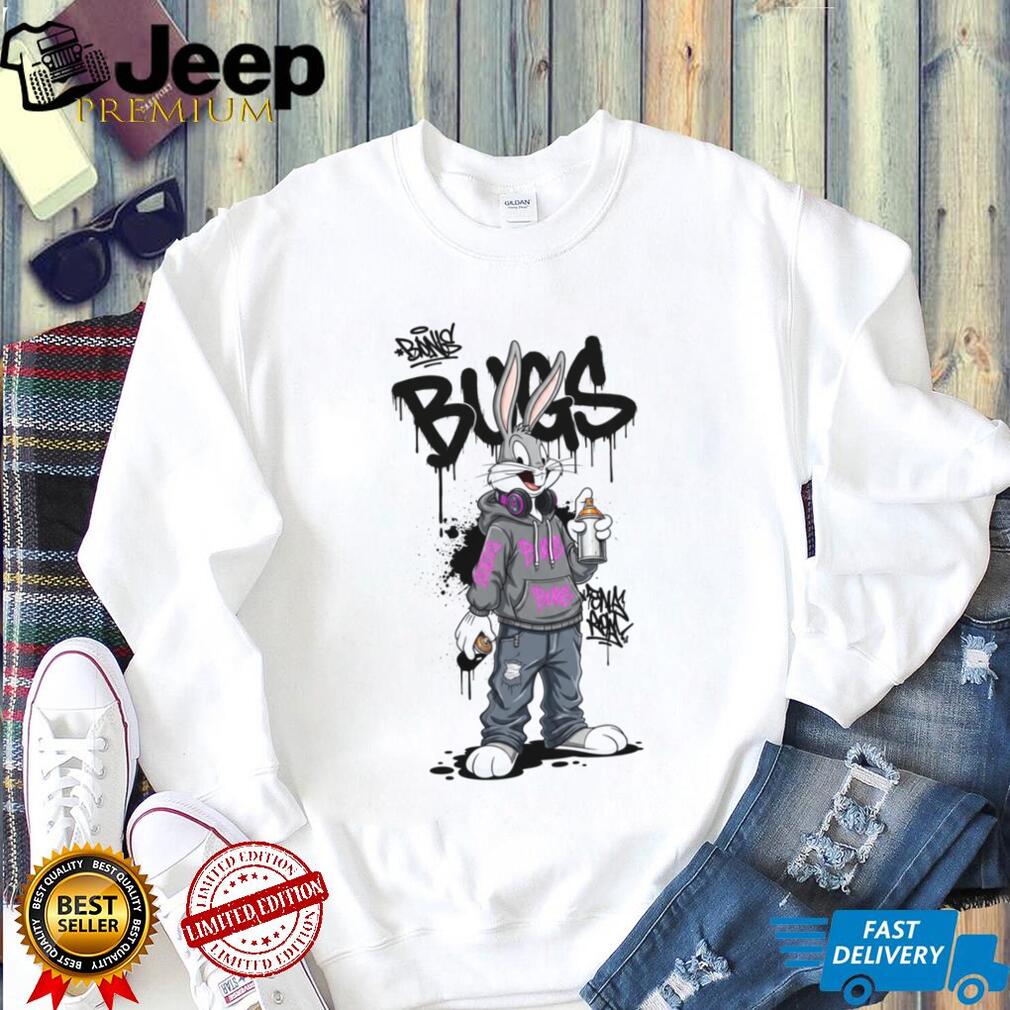 Bugs Bunny Streetwear Graffiti Artist Hoodie Design Urban Hip Hop Apparel