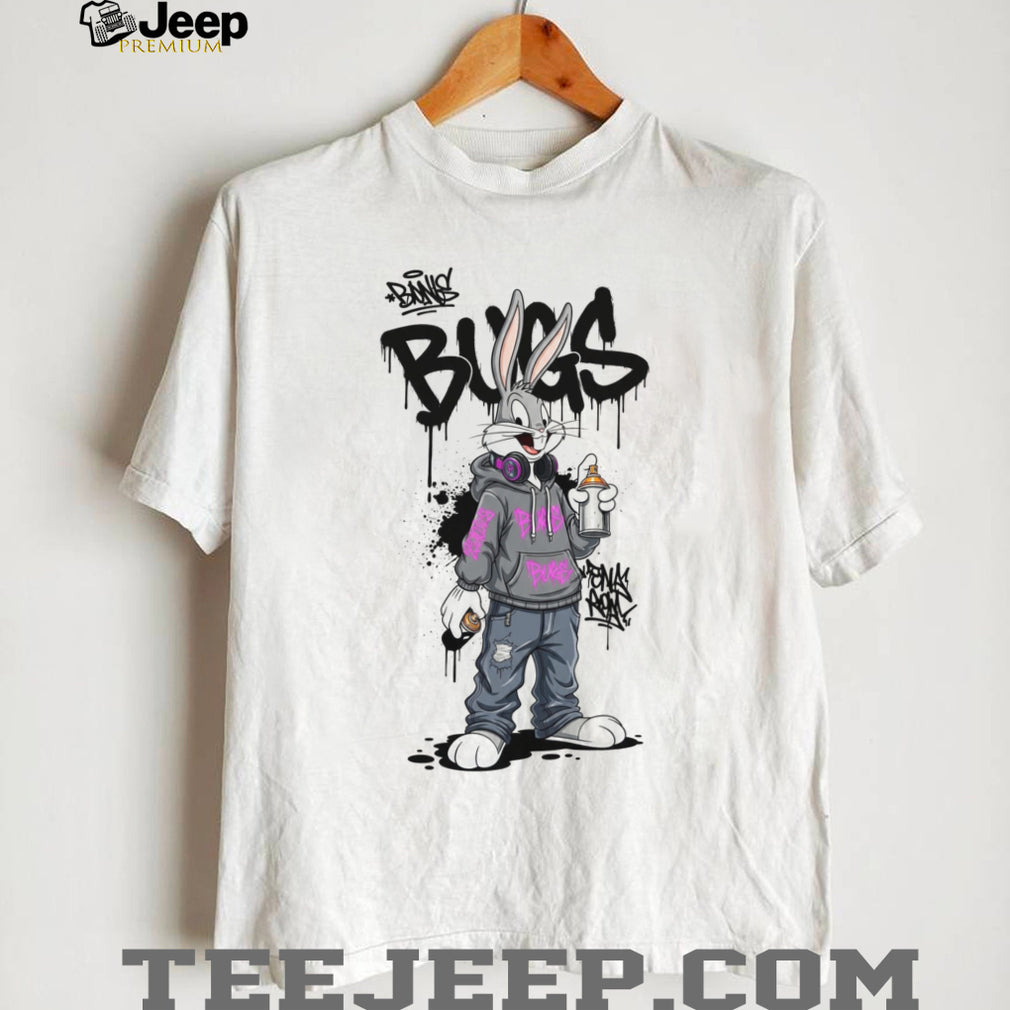 Bugs Bunny Streetwear Graffiti Artist Hoodie Design Urban Hip Hop Apparel