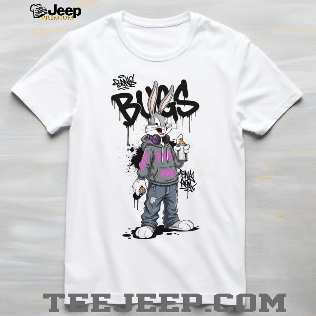 Bugs Bunny Streetwear Graffiti Artist Hoodie Design Urban Hip Hop Apparel