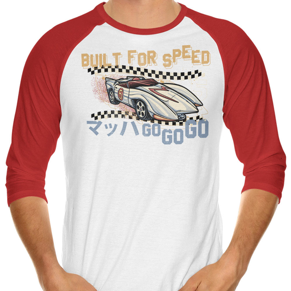 Built Speed 3 4 Sleeve T-Shirts, Hoodie, Sweatshirt