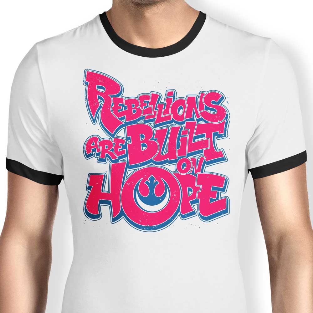 Built Hope Ringer T-Shirts, Hoodie, Sweatshirt