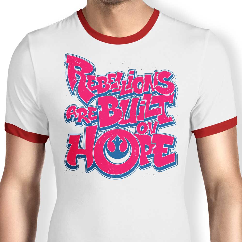 Built Hope Ringer T-Shirts, Hoodie, Sweatshirt