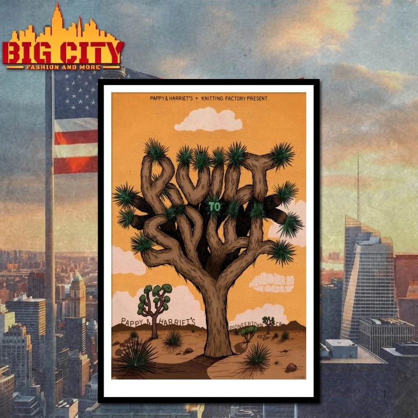 Built To Spill In Pioneertown CA On Nov 20 2025 Poster shirt
