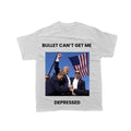 Bullet Can't Get Me Depressed T-Shirt - Unisex Style Tee - 100% Cotton - Menswear, T-shirt Hoodie, Sweatshirt | CiraTrend.com