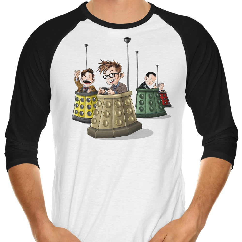 Bump the Doctors - 3/4 Sleeve Raglan T-Shirt Hoodie, Sweatshirt | CiraTrend.com (Image 1)