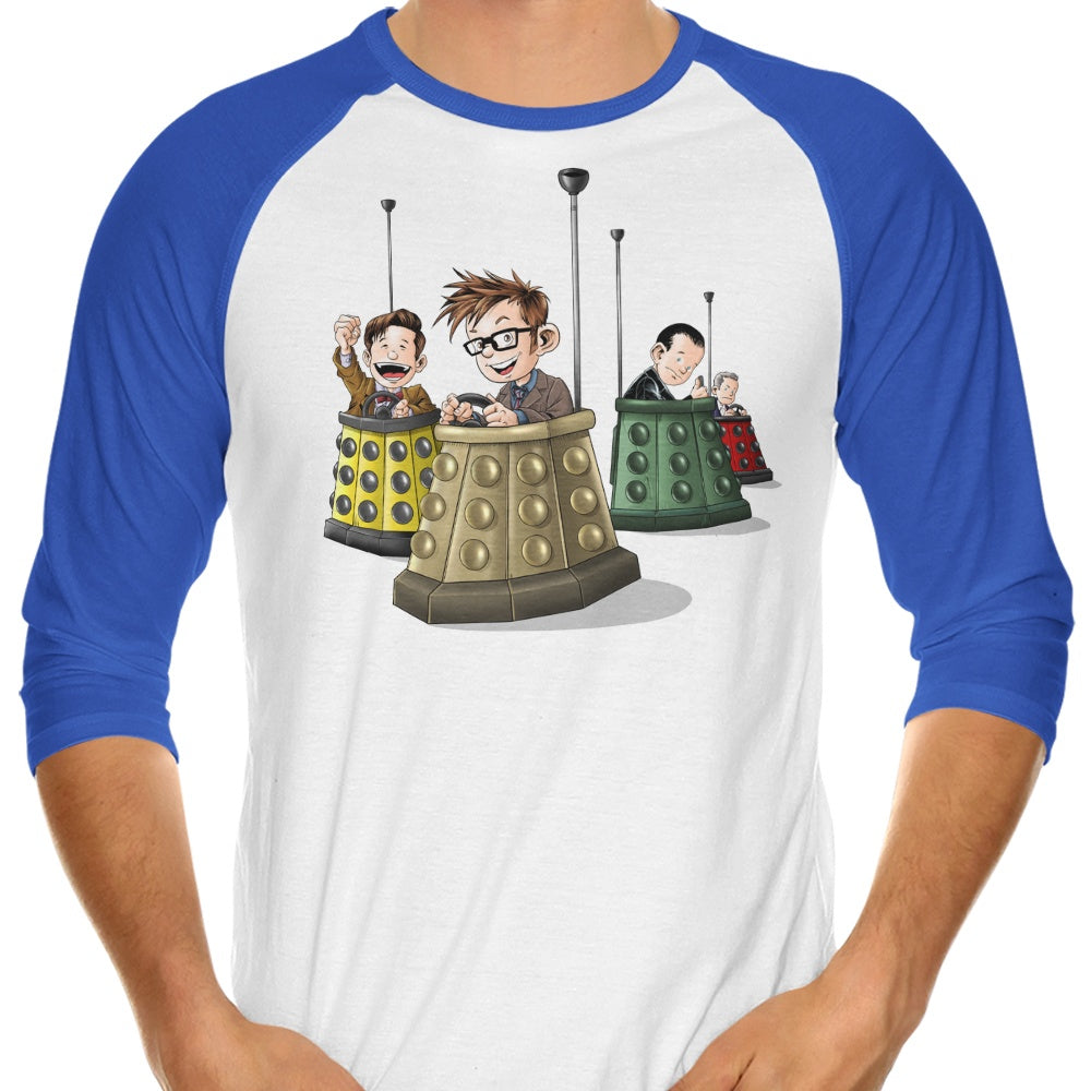 Bump the Doctors - 3/4 Sleeve Raglan T-Shirt Hoodie, Sweatshirt | CiraTrend.com (Image 3)